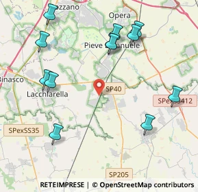Mappa Via Cascina Nuova, 27020 Lacchiarella MI, Italia (4.76333)