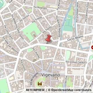 Mappa Corso Cavour, 29, 27029 Vigevano, Pavia (Lombardia)