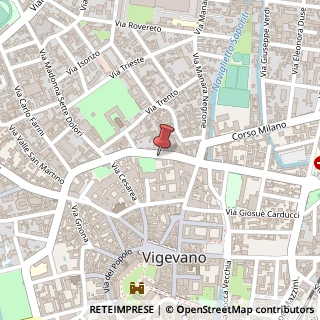 Mappa Corso Camillo Benso Conte di Cavour, 46, 27029 Vigevano, Pavia (Lombardia)