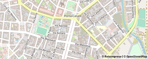 Mappa Vercelli