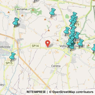 Mappa Via Baldassarre Castiglione, 46049 Foresto MN, Italia (2.7805)