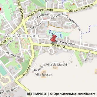 Mappa Via Roma, 27, 46049 Volta Mantovana, Mantova (Lombardia)