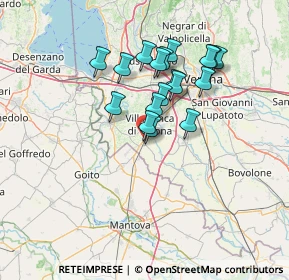Mappa Via Miniscalchi, 37060 Mozzecane VR, Italia (11.51056)