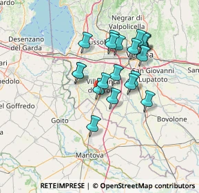 Mappa Via Miniscalchi, 37060 Mozzecane VR, Italia (11.679)