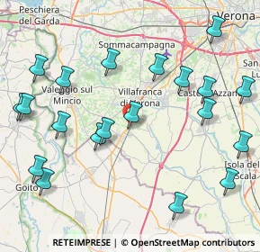 Mappa Via Miniscalchi, 37060 Mozzecane VR, Italia (9.922)