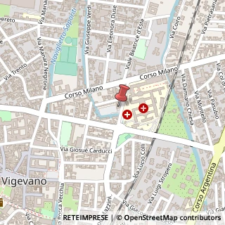 Mappa Corso Milano, 19, 27029 Vigevano, Pavia (Lombardia)