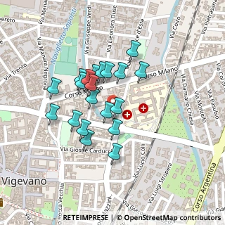 Mappa Via Michelangelo Buonarroti, 27029 Vigevano PV, Italia (0.178)