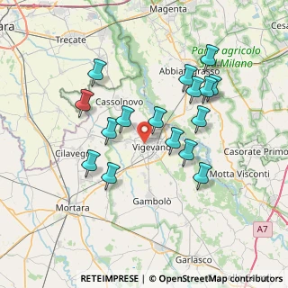 Mappa Via del Convento, 27029 Vigevano PV, Italia (6.80313)