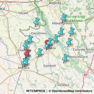 Mappa Via del Convento, 27029 Vigevano PV, Italia (7.20813)