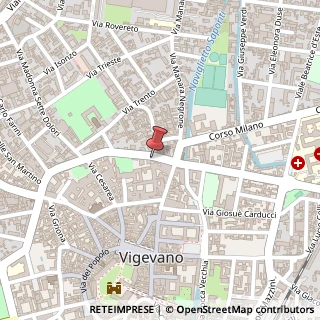 Mappa Corso Cavour, 26, 27029 Vigevano, Pavia (Lombardia)