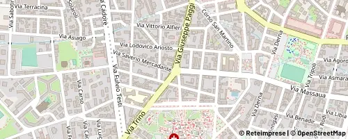 Mappa Vercelli