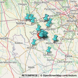 Mappa Str. Vignazza, 27029 Vigevano PV, Italia (9.305)