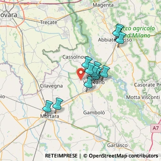 Mappa Str. Vignazza, 27029 Vigevano PV, Italia (5.74923)