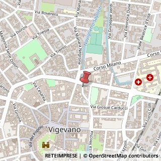 Mappa Via Naviglio Sforzesco, 7, 27029 Vigevano, Pavia (Lombardia)