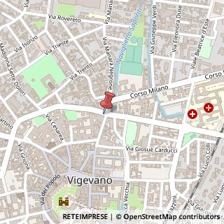Mappa Corso Cavour, 2/4, 27029 Vigevano, Pavia (Lombardia)