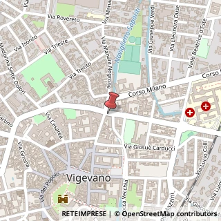 Mappa Via Edmondo de Amicis, 3, 27029 Vigevano, Pavia (Lombardia)