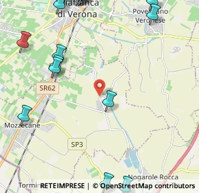 Mappa Località Laura, 37060 Mozzecane VR, Italia (3.364)
