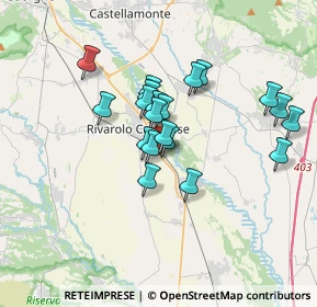 Mappa PENNY MARKET, 10086 Rivarolo Canavese TO, Italia (2.7695)