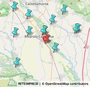 Mappa PENNY MARKET, 10086 Rivarolo Canavese TO, Italia (4.13462)