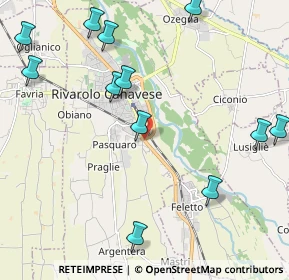 Mappa PENNY MARKET, 10086 Rivarolo Canavese TO, Italia (2.62167)