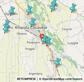 Mappa PENNY MARKET, 10086 Rivarolo Canavese TO, Italia (2.60273)