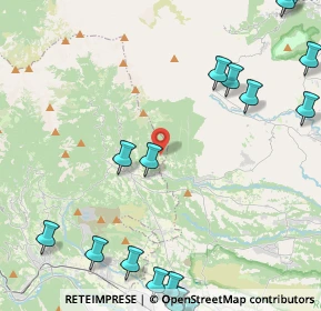 Mappa Via Case Sparse Foaia, 10070 Corio TO, Italia (6.7725)