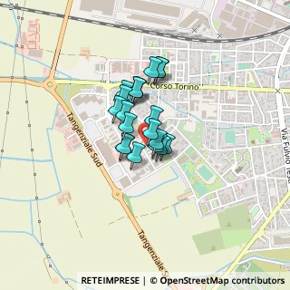 Mappa Via M. Bertinetti, 13100 Vercelli VC, Italia (0.2455)