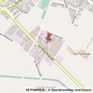 Mappa Via Guglielmo Cirani,  10, 46046 Medole, Mantova (Lombardia)
