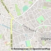 Kaart Vigevano