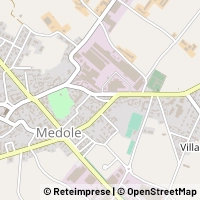 Mapa Medole