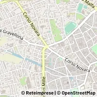 Karte Vigevano