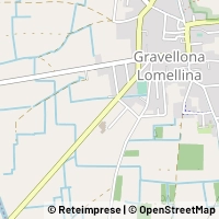 Map Gravellona Lomellina