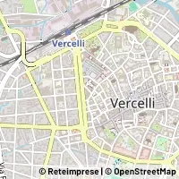 Mapa Vercelli