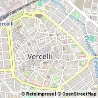 Mapa Vercelli
