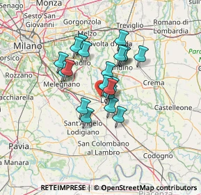 Mappa Via San Gualtero, 26900 Lodi LO, Italia (9.722)