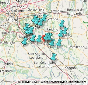 Mappa Via San Gualtero, 26900 Lodi LO, Italia (10.485)
