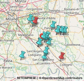 Mappa Via San Gualtero, 26900 Lodi LO, Italia (10.92833)