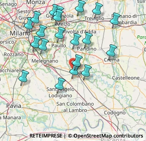 Mappa Via San Gualtero, 26900 Lodi LO, Italia (16.743)