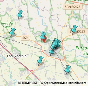 Mappa Via San Gualtero, 26900 Lodi LO, Italia (3.4875)