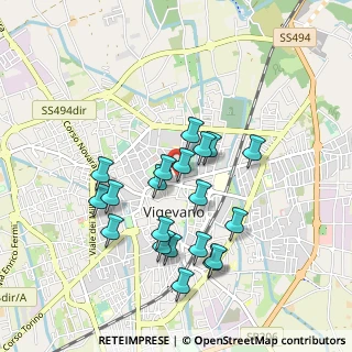 Mappa Via Risorgimento, 27029 Vigevano PV, Italia (0.8505)