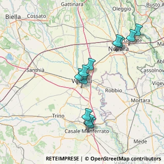 Mappa Piazza Solferino, 13100 Vercelli VC, Italia (14.55636)