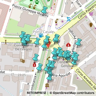 Mappa Piazza Solferino, 13100 Vercelli VC, Italia (0.059)