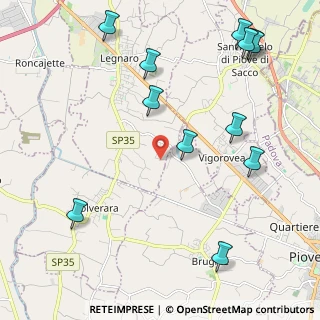 Mappa Via Genova, 35020 Saonara PD, Italia (2.70167)