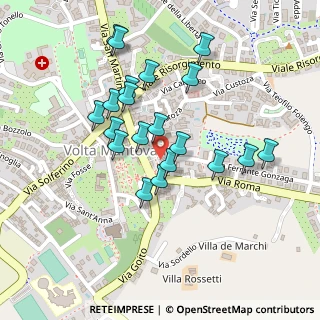 Mappa Piazza XX Settembre, 46049 Volta Mantovana MN, Italia (0.209)