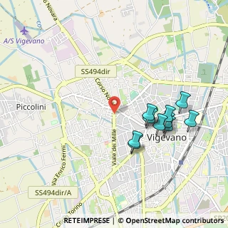 Mappa Via Santa Rita, 27029 Vigevano PV, Italia (0.93)