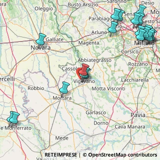 Mappa Via Cappuccini, 27029 Vigevano PV, Italia (25.431)