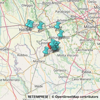 Mappa Via Cappuccini, 27029 Vigevano PV, Italia (8.73091)