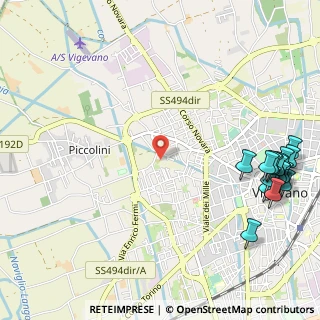 Mappa Via Cappuccini, 27029 Vigevano PV, Italia (1.54563)