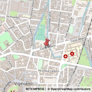 Mappa Corso Milano, 7, 27029 Vigevano, Pavia (Lombardia)