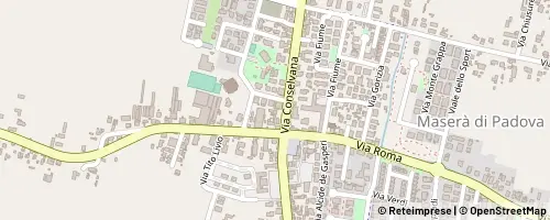 Mappa Maserà di Padova